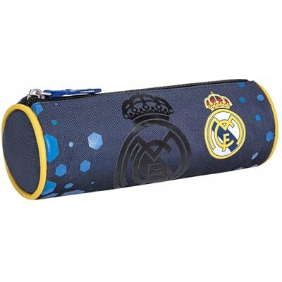 Real Madrid Schooletui, officieel, meerkleurig, 7 x 21 x 7 cm Real Madrid Schooletui, officieel, meerkleurig, 7 x 21 x 7 cm