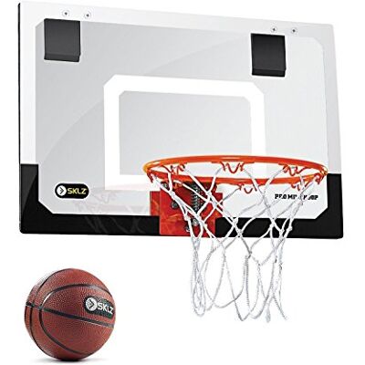 SKLZ Pro Mini Hoop Ensemble de Basketball avec Panneau Antichoc SKLZ Pro Mini Hoop Ensemble de Basketball avec Panneau Antichoc
