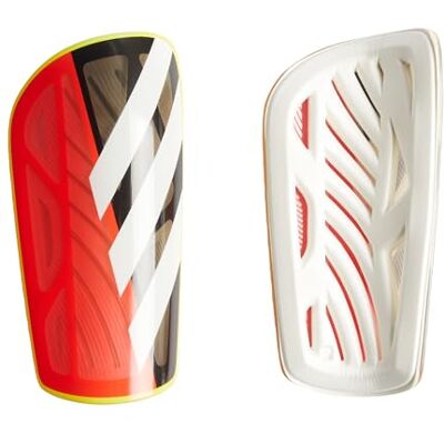 Adidas Uniseks scheenbeschermers, Zonne-rood/zwart/wit Large Adidas Uniseks scheenbeschermers, Zonne-rood/zwart/wit Large