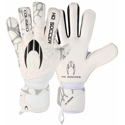 HO Soccer Coliseo Elite RN Keepershandschoenen voor kinderen, uniseks, wit/zwart HO Soccer Coliseo Elite RN Keepershandschoenen voor kinderen, uniseks, wit/zwart