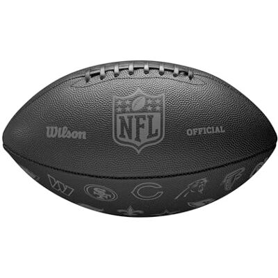 Wilson NFL 32 Team Football Black of Wilson NFL 32 Team Football Black of