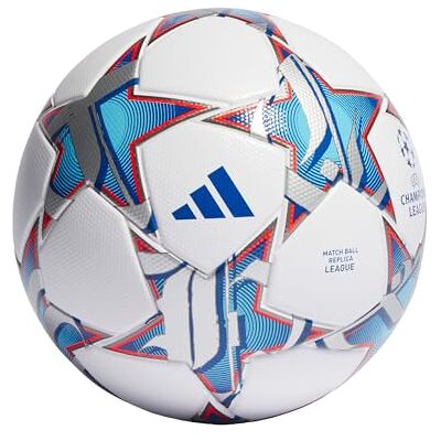 Adidas UCL LGE IA0954, 5 Unisex bal (gelamineerd) Top: wit/zilver met/cyaan/paars Bodem: zonne-oranje/ijzer met, 5 Adidas UCL LGE IA0954, 5 Unisex bal (gelamineerd) Top: wit/zilver met/cyaan/paars Bodem: zonne-oranje/ijzer met, 5