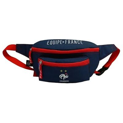 FFF heuptas – officiële collectie van het Franse voetbalteam, blauw, 25 cm, voetbal, Blauw, Voetbal FFF heuptas – officiële collectie van het Franse voetbalteam, blauw, 25 cm, voetbal, Blauw, Voetbal