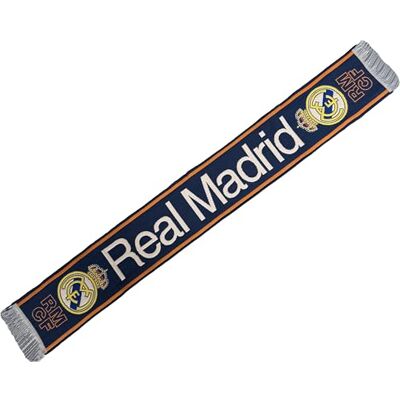 Real Madrid Echte sjaal officiële Liga Football collectie maat 140 cm blauw 140 cm, blauw, 140 Real Madrid Echte sjaal officiële Liga Football collectie maat 140 cm blauw 140 cm, blauw, 140