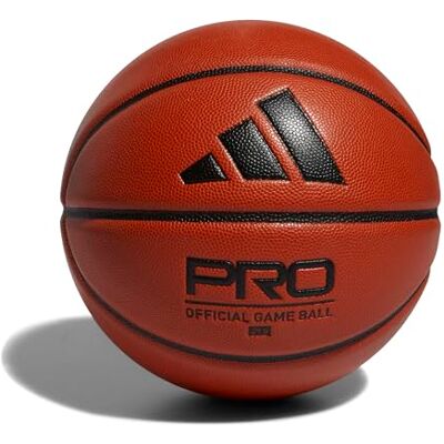 Adidas Heren Pro 3.0 Official Game Ball, Basketbal Natuur/Zwart, 7 Adidas Heren Pro 3.0 Official Game Ball, Basketbal Natuur/Zwart, 7