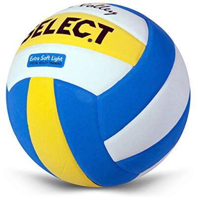 SELECT Volleybal voor kinderen, wit/blauw/geel, maat 4 SELECT Volleybal voor kinderen, wit/blauw/geel, maat 4