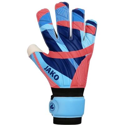 JAKO River Supersoft RC keepershandschoenen, uniseks, hemelsblauw/marineblauw, maat 8,5 JAKO River Supersoft RC keepershandschoenen, uniseks, hemelsblauw/marineblauw, maat 8,5