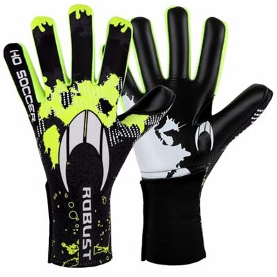 HO Soccer Robust Lime Keepershandschoenen voor kinderen, uniseks HO Soccer Robust Lime Keepershandschoenen voor kinderen, uniseks