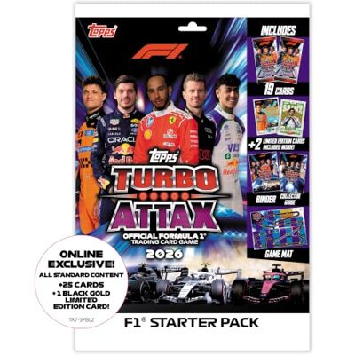 Topps Formula 1 2026 Turbo Attax Starter Pack (exclusief online) Topps Formula 1 2026 Turbo Attax Starter Pack (exclusief online)