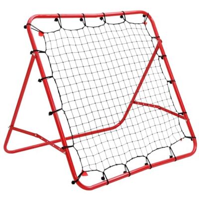 vidaXL Verstelbaar voetbalrebounnet, 100 x 100 cm vidaXL Verstelbaar voetbalrebounnet, 100 x 100 cm