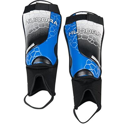 HUDORA Scheenbeschermers met enkelbescherming, comfortabele scheenbeschermers van schuim, voetbal scheenbeschermers met enkelbescherming, maat S/M/L HUDORA Scheenbeschermers met enkelbescherming, comfortabele scheenbeschermers van schuim, voetbal scheenbeschermers met enkelbescherming, maat S/M/L