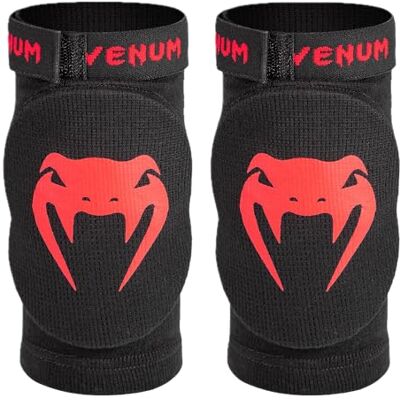 Venum Kontact Elleboogbeschermers, paar, zwart/rood, XL Venum Kontact Elleboogbeschermers, paar, zwart/rood, XL