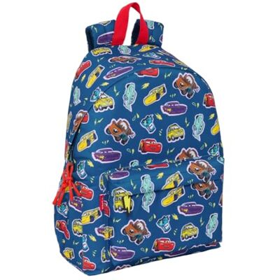 safta CARS RACING 14,1 inch laptoprugzak, ideaal voor jongeren van verschillende leeftijden, comfortabel en veelzijdig, kwaliteit en stevigheid, 31 x 13 x 43 cm, marineblauw, M, casual safta CARS RACING 14,1 inch laptoprugzak, ideaal voor jongeren van verschillende leeftijden, comfortabel en veelzijdig, kwaliteit en stevigheid, 31 x 13 x 43 cm, marineblauw, M, casual