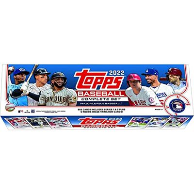 Topps Ensemble complet de baseball 2022 scellé en usine – Ensembles complets de baseball Topps Ensemble complet de baseball 2022 scellé en usine – Ensembles complets de baseball