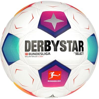 Derbystar Equipment Bundesliga Shiny Replica S-Light voetbal 290g v23 Lightball Derbystar Equipment Bundesliga Shiny Replica S-Light voetbal 290g v23 Lightball