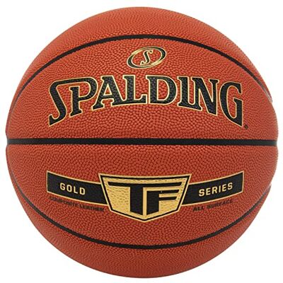 Spalding NBA Gold Basketbal, oranje 5 Spalding NBA Gold Basketbal, oranje 5