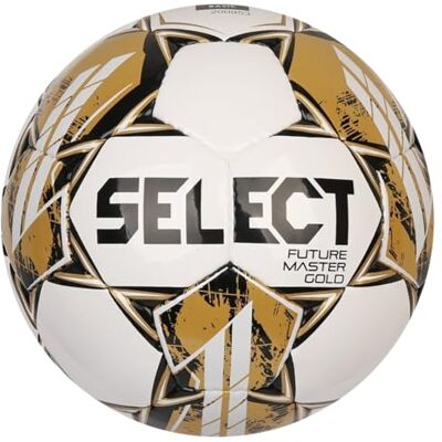 SELECT Futsal Master Gold FIFA Basic Ball Master WHT-Gold Unisex Voetbal Wit 4 EU SELECT Futsal Master Gold FIFA Basic Ball Master WHT-Gold Unisex Voetbal Wit 4 EU