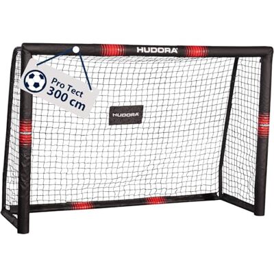 HUDORA Tor Pro Tect Voetbal Tor voetbaldoel voor kinderen en volwassenen, verkrijgbaar in drie maten, metalen voetbaldoel HUDORA Tor Pro Tect Voetbal Tor voetbaldoel voor kinderen en volwassenen, verkrijgbaar in drie maten, metalen voetbaldoel
