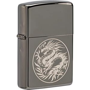 Zippo FPF21 Dragon Design Black Ice, Laser Gegraveerd / Fancy Fill, One size, 60005984 Zippo FPF21 Dragon Design Black Ice, Laser Gegraveerd / Fancy Fill, One size, 60005984