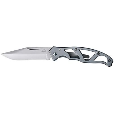 Gerber 31-003618 Paraframe Mini Folding Clip Knife zakmes met glad lemmet en zakclip, lemmetlengte 5,6 cm Gerber 31-003618 Paraframe Mini Folding Clip Knife zakmes met glad lemmet en zakclip, lemmetlengte 5,6 cm