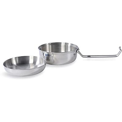 Tatonka Uni Scout Set 0,75 l steelpan, transparant, Ø 18,5 x 8,5 cm Tatonka Uni Scout Set 0,75 l steelpan, transparant, Ø 18,5 x 8,5 cm
