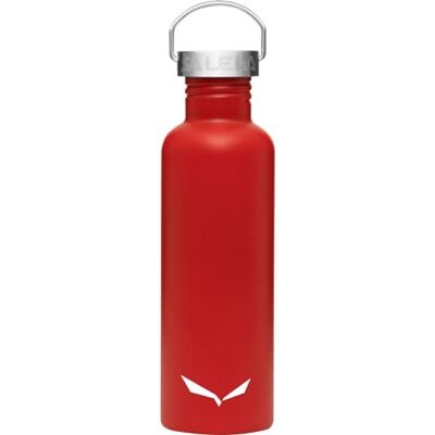 Salewa Aurino roestvrijstalen fles, 1,0 l, vlammen/dolomiet, effen Salewa Aurino roestvrijstalen fles, 1,0 l, vlammen/dolomiet, effen