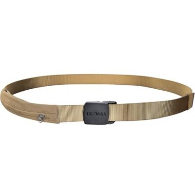 Tatonka 32 mm reisriem, reisriem met elastische ritszak voor het opbergen van contant geld en andere waardevolle spullen, 149 cm lang, 3,2 cm breed, Khaki (stad), 149 x 3,2 cm, reisriem 32 mm Tatonka 32 mm reisriem, reisriem met elastische ritszak voor het opbergen van contant geld en andere waardevolle spullen, 149 cm lang, 3,2 cm breed, Khaki (stad), 149 x 3,2 cm, reisriem 32 mm