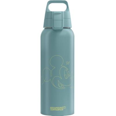 Sigg Aluminium drinkfles WMB Pathfinder Mickey Mouse Lines ClimatePartner gecertificeerd Geschikt voor koolzuurhoudende dranken Lekvrij Lichtgewicht BPA-vrij Wit met opdruk 1 liter Sigg Aluminium drinkfles WMB Pathfinder Mickey Mouse Lines ClimatePartner gecertificeerd Geschikt voor koolzuurhoudende dranken Lekvrij Lichtgewicht BPA-vrij Wit met opdruk 1 liter