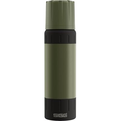 Sigg Alpine Star Roasted Green thermosfles met beker, 20 uur warm, 72 uur koud, compact, robuust, lekvrij, BPA-vrij, voor buiten, kamperen, wandelen, groen, 0,75 l Sigg Alpine Star Roasted Green thermosfles met beker, 20 uur warm, 72 uur koud, compact, robuust, lekvrij, BPA-vrij, voor buiten, kamperen, wandelen, groen, 0,75 l