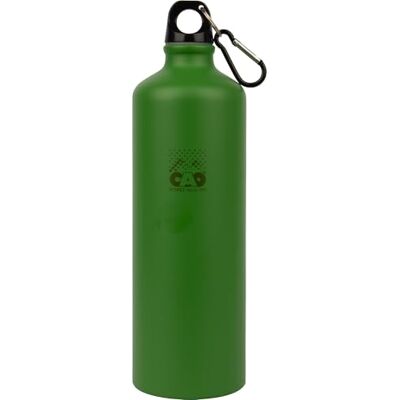 Cao C.A.O. POP-drinkfles 1 liter van aluminium kleur groen hoogte 27 cm diameter Ø 8 cm Cao C.A.O. POP-drinkfles 1 liter van aluminium kleur groen hoogte 27 cm diameter Ø 8 cm