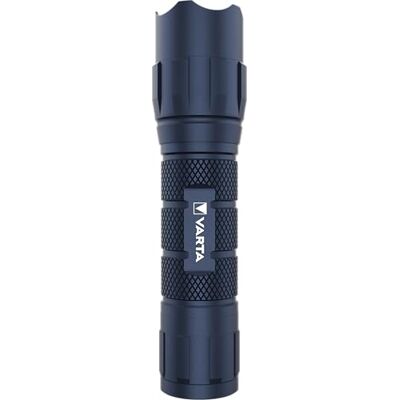 Varta F20 led-zaklamp (aluminium behuizing, precisiefocus, klein, werkt op batterijen) blauw voor dagelijks gebruik, auto, huis, tas of tas Varta F20 led-zaklamp (aluminium behuizing, precisiefocus, klein, werkt op batterijen) blauw voor dagelijks gebruik, auto, huis, tas of tas