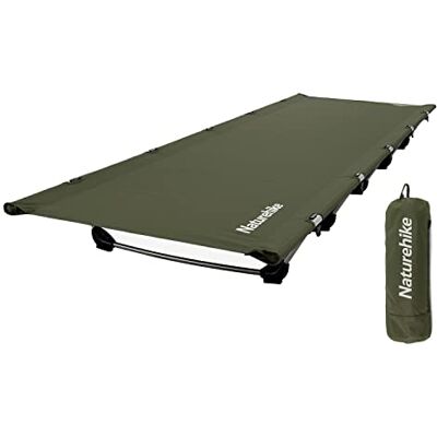 Naturehike Campingbed,Ultralight Veldbed, Draagbaar,Inklapbaar Opklapbed voor Volwassenen en Slapen,Belastbaar tot 150 kg,Campingligstoel voor Kamperen,Wandelen,Thuis,Rugzakreizen, Kantoor,Lunchpauze Naturehike Campingbed,Ultralight Veldbed, Draagbaar,Inklapbaar Opklapbed voor Volwassenen en Slapen,Belastbaar tot 150 kg,Campingligstoel voor Kamperen,Wandelen,Thuis,Rugzakreizen, Kantoor,Lunchpauze
