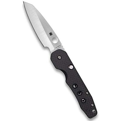 Spyderco 0 Smock Compression Lock, handvat 11,5 cm, zwart Spyderco 0 Smock Compression Lock, handvat 11,5 cm, zwart