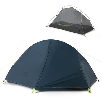 Naturehike Ultralichte, vrijstaande trekkingtent voor 1 persoon, 3 seizoenen, voor kamperen, wandelen, vakantie in de open lucht Naturehike Ultralichte, vrijstaande trekkingtent voor 1 persoon, 3 seizoenen, voor kamperen, wandelen, vakantie in de open lucht