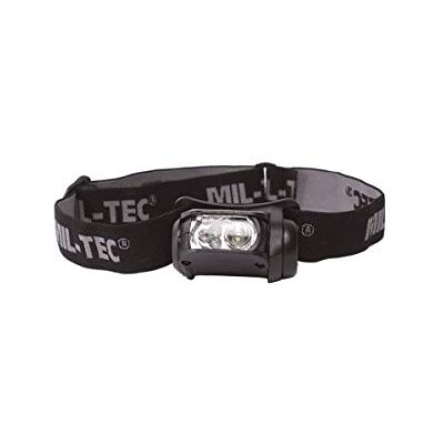 Mil-Tec Unisex Volwassenen 15170102 hoofdlamp, zwart, één maat Mil-Tec Unisex Volwassenen 15170102 hoofdlamp, zwart, één maat