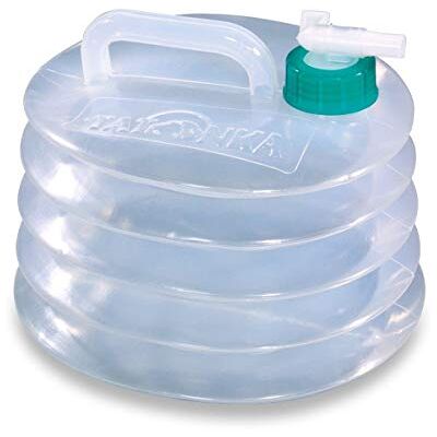 Tatonka Opvouwbare jerrycan van 5 liter, met minimale afmetingen en gewicht, inhoud 5 liter (24 x 6 cm) Tatonka Opvouwbare jerrycan van 5 liter, met minimale afmetingen en gewicht, inhoud 5 liter (24 x 6 cm)