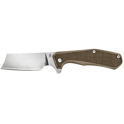 Gerber Opvouwbaar zakmes met zakclip, Asada Folder Micarta, lemmetlengte: 8,1 cm, olijf, 30-001809 Gerber Opvouwbaar zakmes met zakclip, Asada Folder Micarta, lemmetlengte: 8,1 cm, olijf, 30-001809