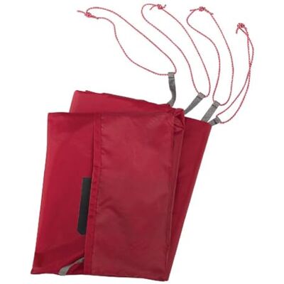 MSR Universeel grondzeil, normale maat, rood, normale maat 204 x 71 cm, 1 stuk, uniseks MSR Universeel grondzeil, normale maat, rood, normale maat 204 x 71 cm, 1 stuk, uniseks