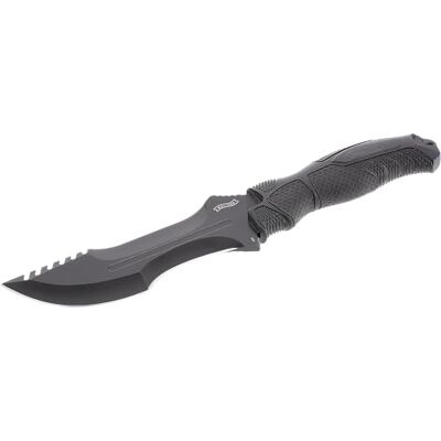 Walther OSK I survivalmes roestvrij staal zwart Walther OSK I survivalmes roestvrij staal zwart