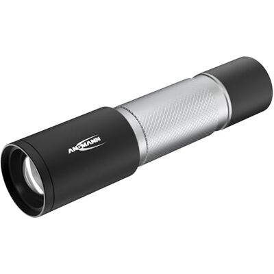 Ansmann DAILY USE Zaklamp 270B (1 stuk) – ideale zaklamp voor huis, tuin, garage, werkplaats of camping – stabiele en handige ledlamp, 275 lumen, AAA-batterijen inbegrepen Ansmann DAILY USE Zaklamp 270B (1 stuk) – ideale zaklamp voor huis, tuin, garage, werkplaats of camping – stabiele en handige ledlamp, 275 lumen, AAA-batterijen inbegrepen