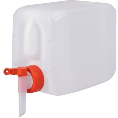 Generic Jerrycanshop Kunststof jerrycan met kraan, 2,5 l, met kraan voor gevaarlijke vloeistoffen, water en levensmiddelen, jerrycan, 2,5 l, kunststof (Pehd), BPA-vrij, natuurlijke kleur Generic Jerrycanshop Kunststof jerrycan met kraan, 2,5 l, met kraan voor gevaarlijke vloeistoffen, water en levensmiddelen, jerrycan, 2,5 l, kunststof (Pehd), BPA-vrij, natuurlijke kleur