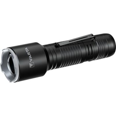 Varta Led-zaklamp met 3 AAA-batterijen, Light F30 Pro aluminium lamp, lamp met drie verlichtingsmodi, zaklamp met aluminium behuizing, gestructureerde handgreep, schokbestendig Varta Led-zaklamp met 3 AAA-batterijen, Light F30 Pro aluminium lamp, lamp met drie verlichtingsmodi, zaklamp met aluminium behuizing, gestructureerde handgreep, schokbestendig