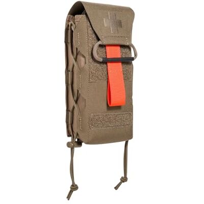 Tasmanian Tiger TT IFAK Vertical Medic tas voor EHBO-kits, Molle-compatibel, leeg met afneembaar paneel, coyote bruin Tasmanian Tiger TT IFAK Vertical Medic tas voor EHBO-kits, Molle-compatibel, leeg met afneembaar paneel, coyote bruin