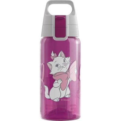 Sigg Viva One Disney Marie Geschikt voor koolzuurhoudende dranken Lekvrij Vaatwasmachinebestendig BPA-vrij Voor sport en school Roze 0,5 liter Sigg Viva One Disney Marie Geschikt voor koolzuurhoudende dranken Lekvrij Vaatwasmachinebestendig BPA-vrij Voor sport en school Roze 0,5 liter