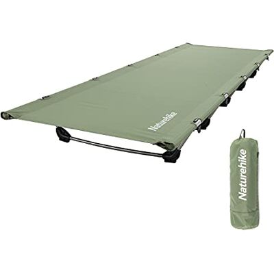 Naturehike Opvouwbaar veldbed, ultralicht, draagbaar, robuust en duurzaam, draagtas voor wandelen, reizen, vissen, opblaasbare matras, maximale belasting 150 kg, voor volwassenen Naturehike Opvouwbaar veldbed, ultralicht, draagbaar, robuust en duurzaam, draagtas voor wandelen, reizen, vissen, opblaasbare matras, maximale belasting 150 kg, voor volwassenen