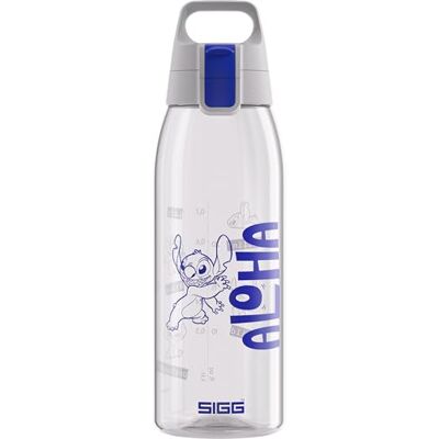 Sigg Tritan drinkfles Total Color ONE Disney Lilo & Stitch Geschikt voor koolzuurhoudende dranken Vaatwasmachinebestendig Lekvrij Lichtgewicht BPA-vrij Transparant 1 liter Sigg Tritan drinkfles Total Color ONE Disney Lilo & Stitch Geschikt voor koolzuurhoudende dranken Vaatwasmachinebestendig Lekvrij Lichtgewicht BPA-vrij Transparant 1 liter