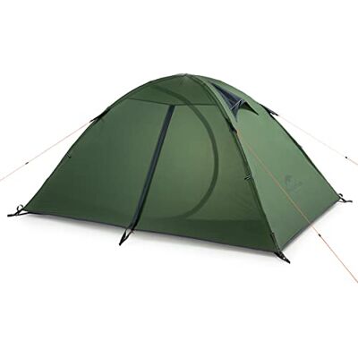 Naturehike Ultralichte, vrijstaande trekkingtent voor 1 persoon, 3 seizoenen, voor kamperen, wandelen, vakantie in de open lucht Naturehike Ultralichte, vrijstaande trekkingtent voor 1 persoon, 3 seizoenen, voor kamperen, wandelen, vakantie in de open lucht
