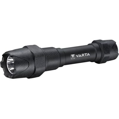 Varta Indestructible F20 Pro Led-zaklamp, 6 W, met 2 x AA Longlife Power-batterijen, waterdicht en stofdicht, geanodiseerde aluminium behuizing Varta Indestructible F20 Pro Led-zaklamp, 6 W, met 2 x AA Longlife Power-batterijen, waterdicht en stofdicht, geanodiseerde aluminium behuizing