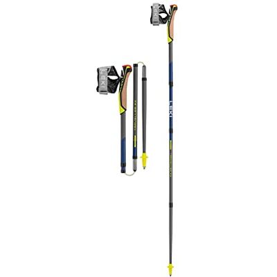LEKI Traveller FX.One carbon stokken, zilvergrijs, nachtblauw, 120 cm LEKI Traveller FX.One carbon stokken, zilvergrijs, nachtblauw, 120 cm
