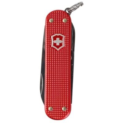 Victorinox Taschenmesser Classic SD Alox (5 functies, schijf, nagelfeile, schere), klein, rood, 0,6221.201G, Sweet Berry, 58 mm Victorinox Taschenmesser Classic SD Alox (5 functies, schijf, nagelfeile, schere), klein, rood, 0,6221.201G, Sweet Berry, 58 mm